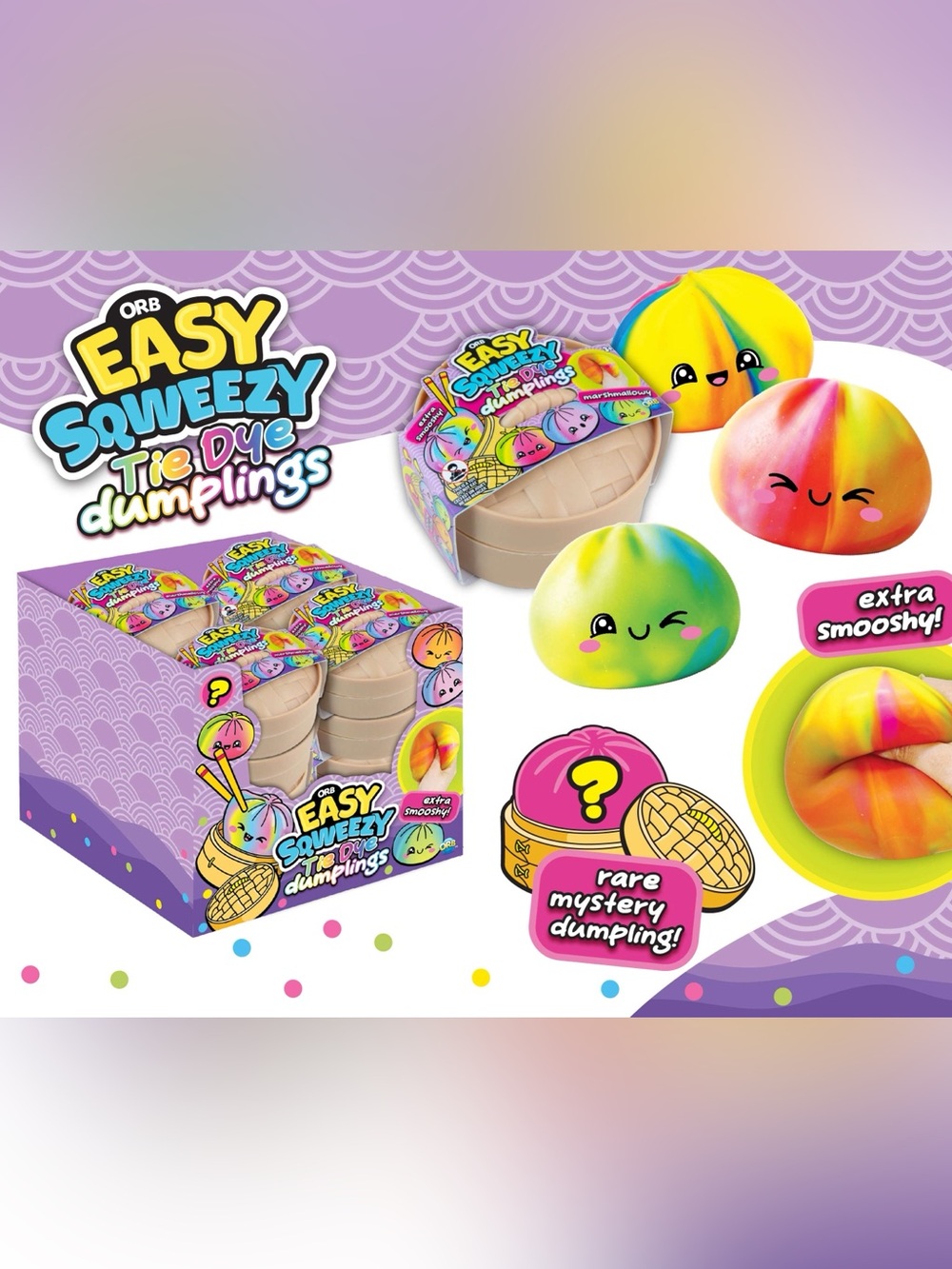 Easy Sqweezy Tie-Dye Dumplings- 1 piece